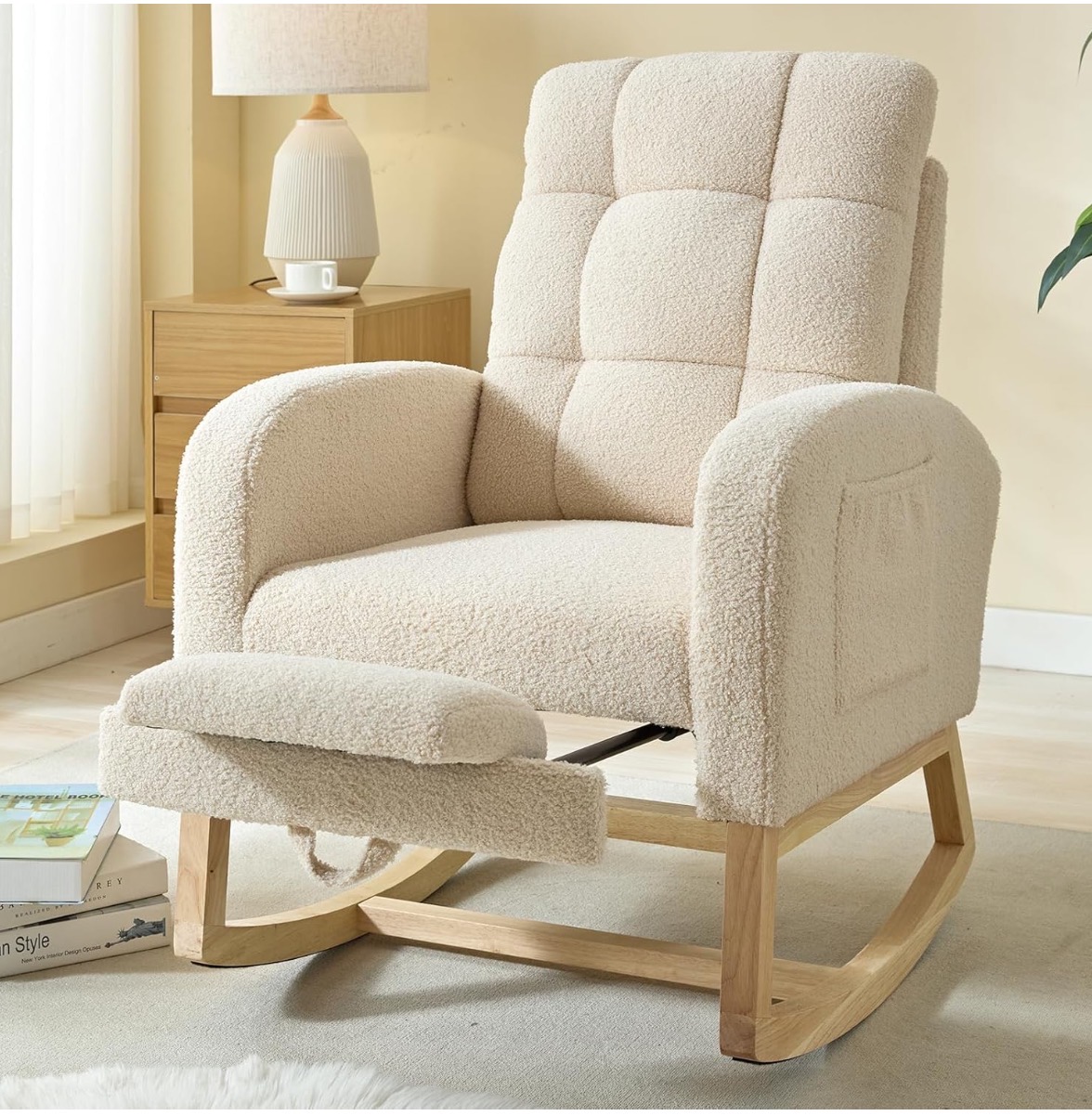 E-Modern Nursery Rocking Chair